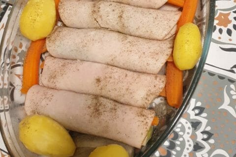 Cliquez pour zoomer ! Roulés gratinés de jambon aux légumes Thermomix par Kika25o