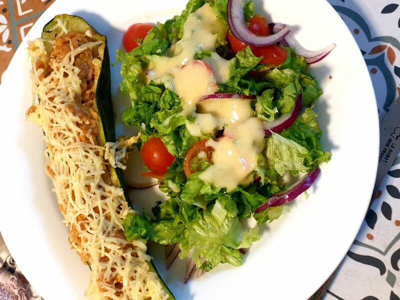 Cliquez pour zoomer ! Courgettes farcies au thon Thermomix par Kika25o