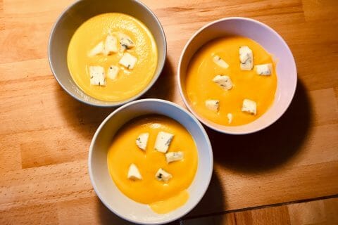 Cliquez pour zoomer ! Velouté de butternut et panais à la fourme d’Ambert Thermomix par Cloud nine