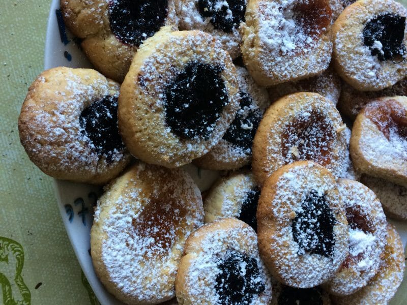 Cliquez pour zoomer ! Biscuits à la confiture – Jam drops Thermomix par Sandra421