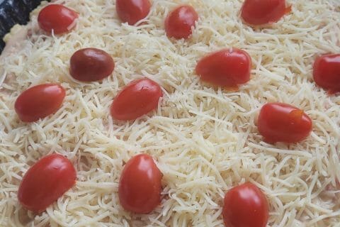 Cliquez pour zoomer ! Tarte au thon, tomate et moutarde Thermomix par DeaM