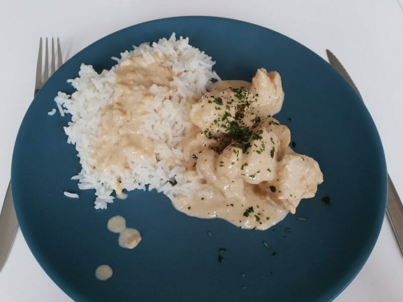 Cliquez pour zoomer ! Effiloché de poulet aux cacahuètes Thermomix par Laura0605