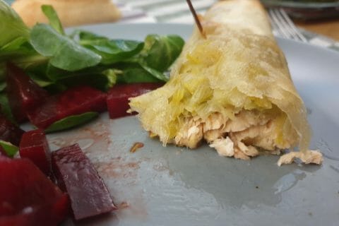 Cliquez pour zoomer ! Brick de saumon et poireaux Thermomix par Laura0605