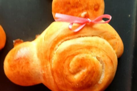 Cliquez pour zoomer ! Brioches lapin de Pâques Thermomix par sumdo