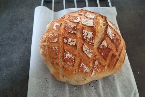Cliquez pour zoomer ! Pain Cocotte Thermomix par Valérie