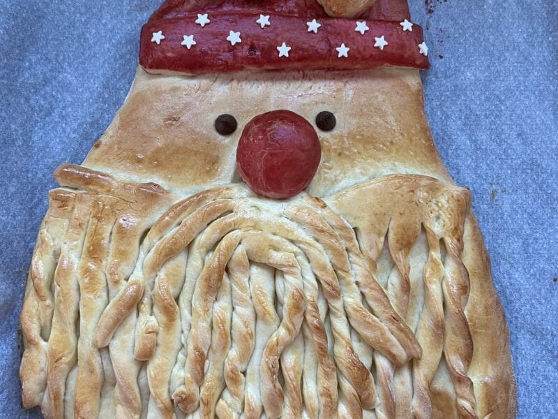 Cliquez pour zoomer ! Brioche Père Noël Thermomix par marie_1992