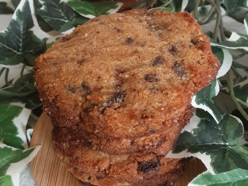 Cliquez pour zoomer ! Cookies au pain rassis et pépites de chocolat Thermomix par mitzie