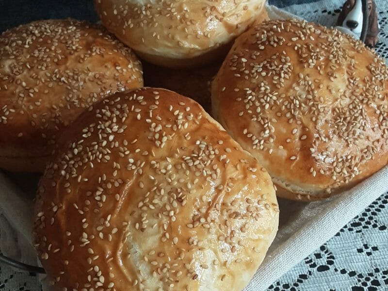 Cliquez pour zoomer ! Pains hamburger Thermomix par mitzie