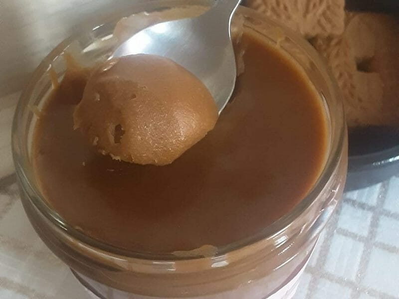 Cliquez pour zoomer ! Pâte à tartiner aux speculoos Thermomix par mitzie