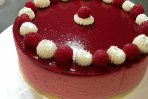 Cliquez pour zoomer ! Bavarois aux framboises Thermomix par Cyril26