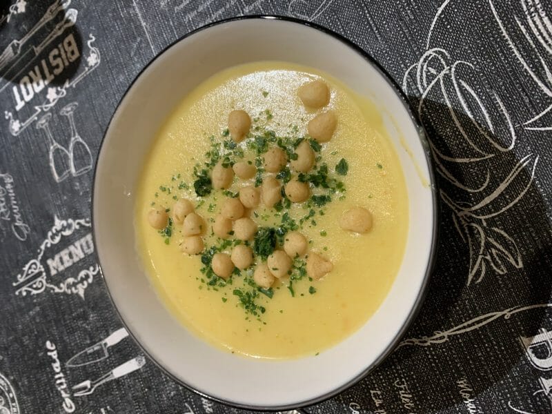 Cliquez pour zoomer ! Velouté parmentier au piment d’espelette Thermomix par 1000volts