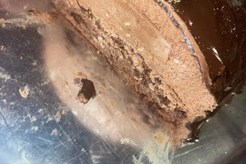 Cliquez pour zoomer ! Bûche mousse au chocolat Thermomix par Nena34