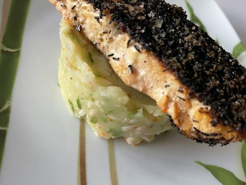 Cliquez pour zoomer ! Ecrasé de pommes de terre et saumon Thermomix par sharko