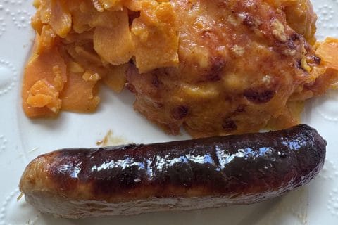 Cliquez pour zoomer ! Gratin de patates douces Thermomix par Domi77