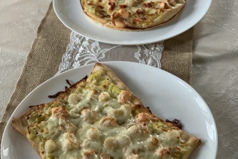 Cliquez pour zoomer ! Pizza terre et mer Thermomix par Domi77