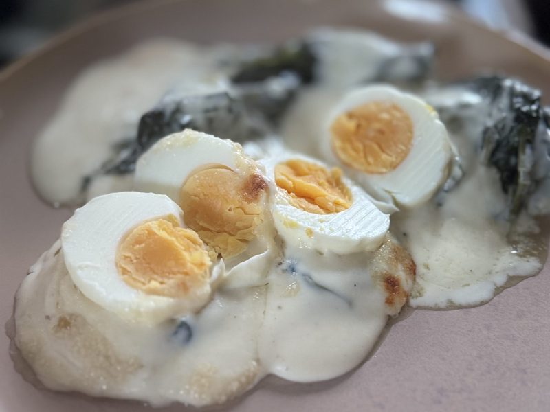Cliquez pour zoomer ! Oeufs à la florentine Thermomix par Domi77