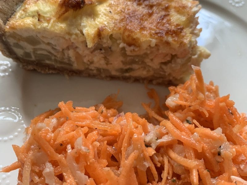 Cliquez pour zoomer ! Tarte au fenouil et saumon Thermomix par Domi77