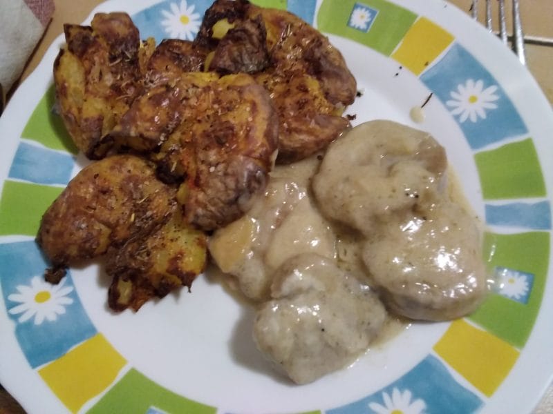 Cliquez pour zoomer ! Smashed potatoes Thermomix par Mimi7627