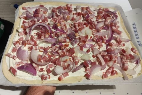 Cliquez pour zoomer ! Flammekueche traditionnelle Thermomix par Wawa