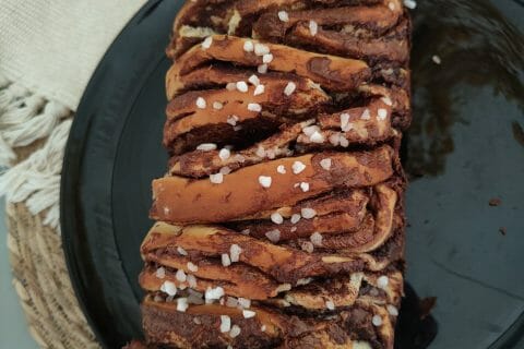 Cliquez pour zoomer ! Brioche à effeuiller à la cannelle Thermomix par Wawa