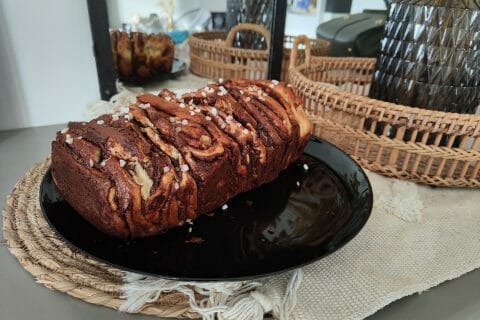 Cliquez pour zoomer ! Brioche à effeuiller à la cannelle Thermomix par Wawa