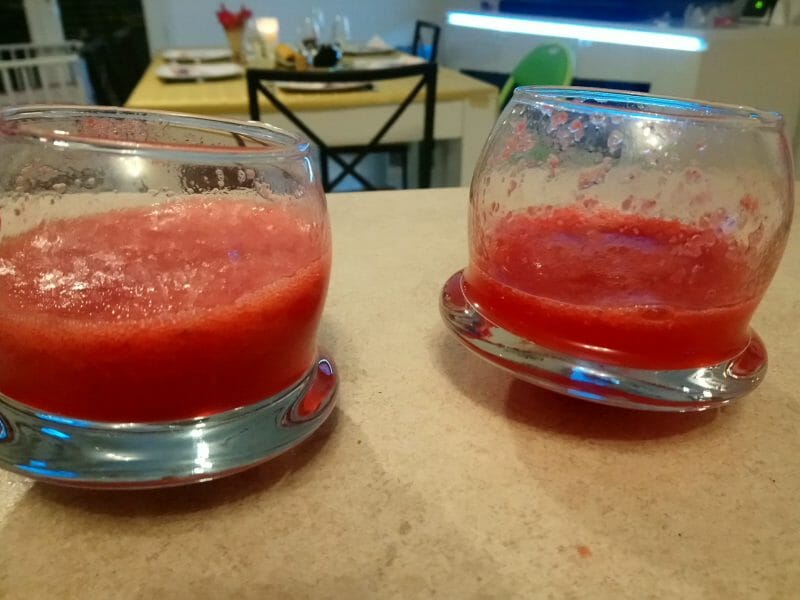 Cliquez pour zoomer ! Daïquiri fraise Thermomix par pepettedor