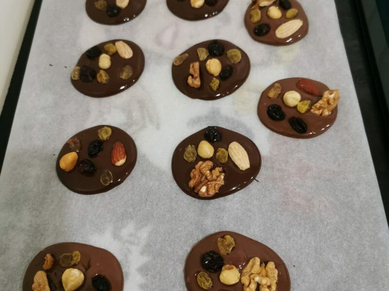 Cliquez pour zoomer ! Mendiants au chocolat Thermomix par Zehra