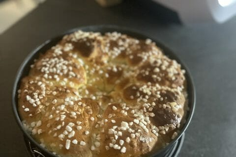 Cliquez pour zoomer ! Brioche tressée à la mie filante Thermomix par amandine_826