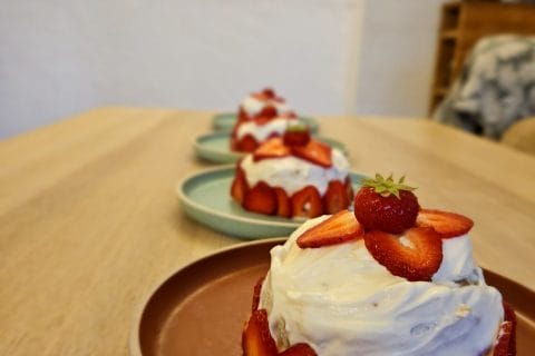 Cliquez pour zoomer ! Fraisier roulé Thermomix par fleurmarguerite