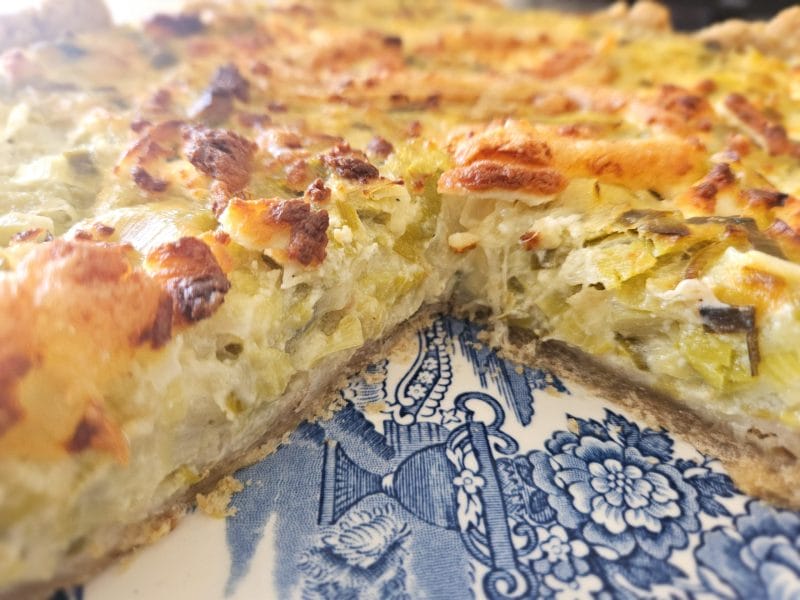 Cliquez pour zoomer ! Tarte aux poireaux Thermomix par fleurmarguerite