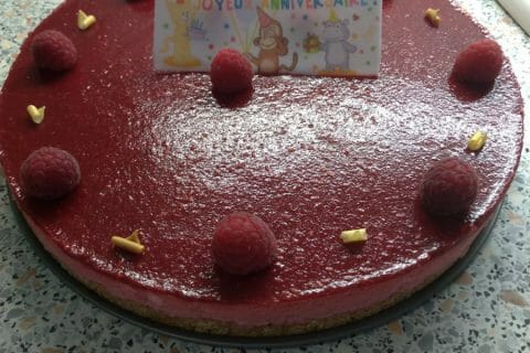 Cliquez pour zoomer ! Bavarois aux framboises Thermomix par Nath3364