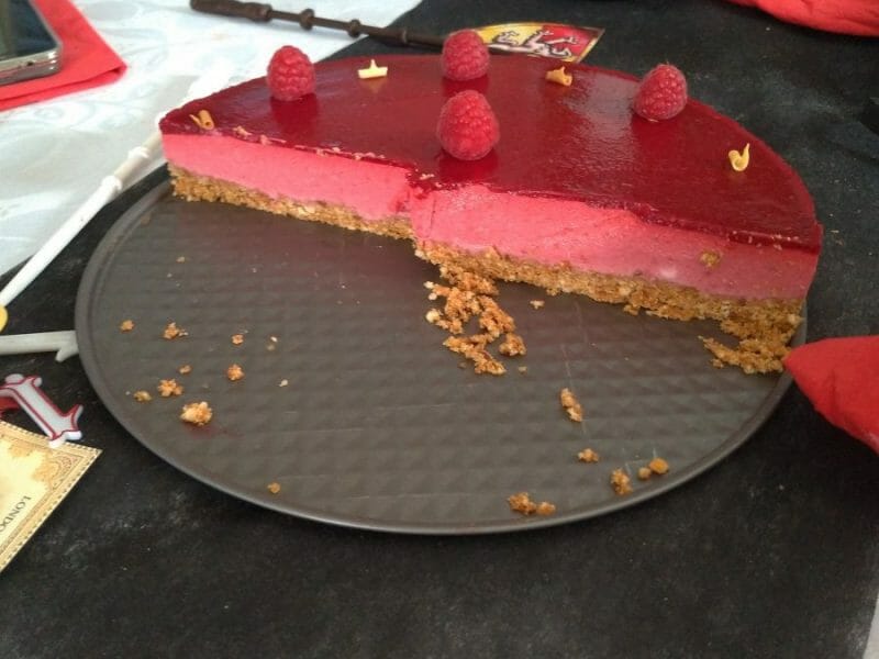 Cliquez pour zoomer ! Bavarois aux framboises Thermomix par Nath3364