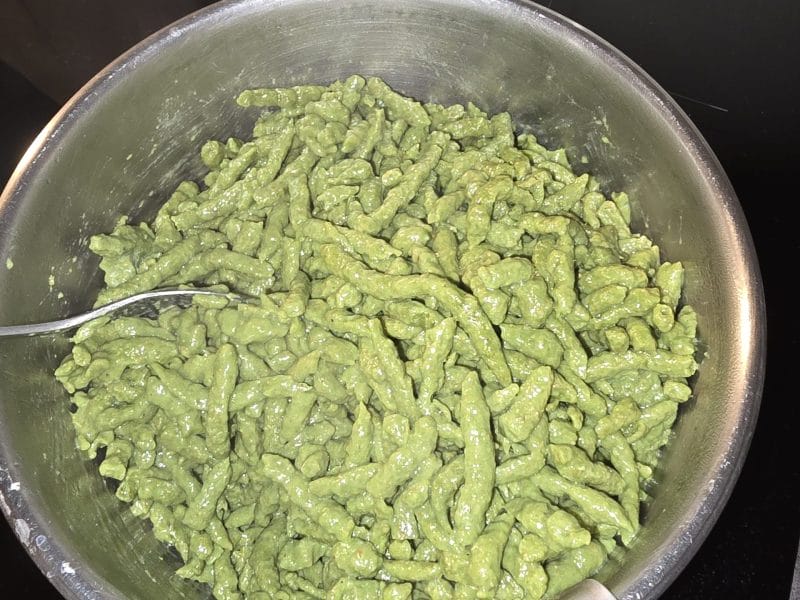 Cliquez pour zoomer ! Spätzle aux épinards Thermomix par Anaïs