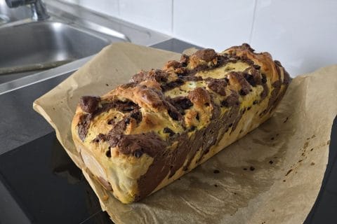 Cliquez pour zoomer ! Brioche marbrée Thermomix par Anaïs