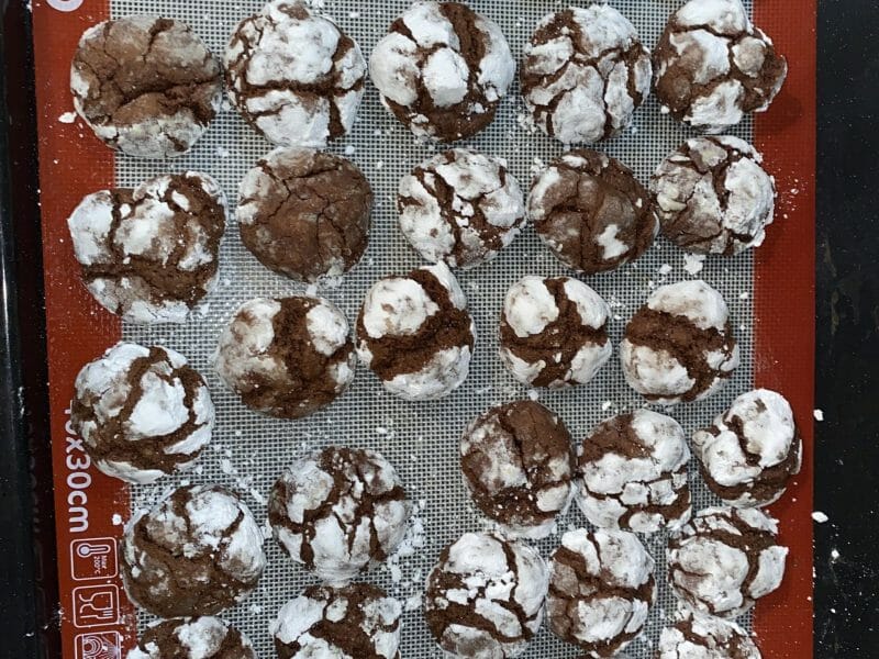 Cliquez pour zoomer ! Craquelés au chocolat Thermomix par LULU07