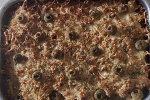 Cliquez pour zoomer ! Cabillaud en croûte d’olives vertes Thermomix par manhou05