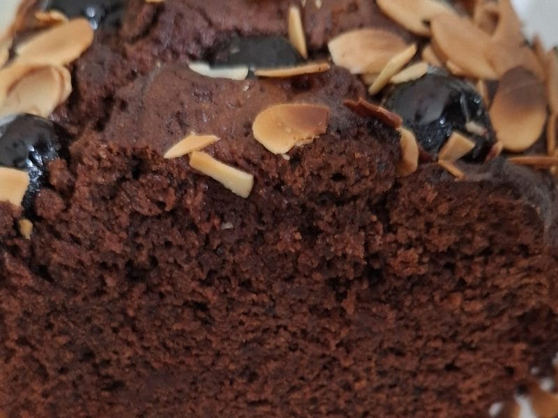 Cliquez pour zoomer ! Gâteau au chocolat et aux cerises Thermomix par manhou05