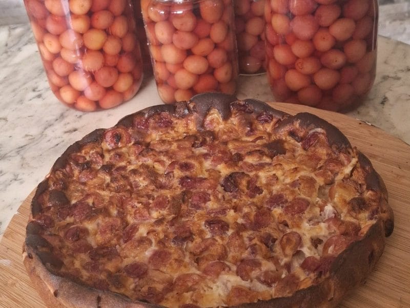 Cliquez pour zoomer ! Clafoutis aux cerises Thermomix par manhou05