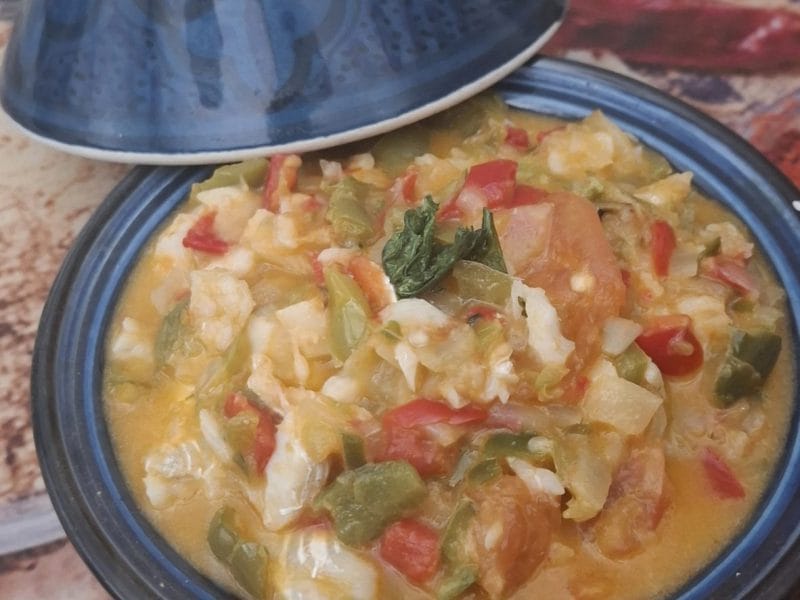 Cliquez pour zoomer ! Morue confite à l’ail Thermomix par manhou05