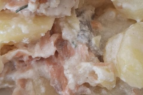 Cliquez pour zoomer ! Gratin aux deux saumons Thermomix par manhou05