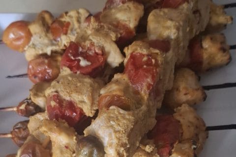 Cliquez pour zoomer ! Brochettes de poulet tandoori Thermomix par manhou05