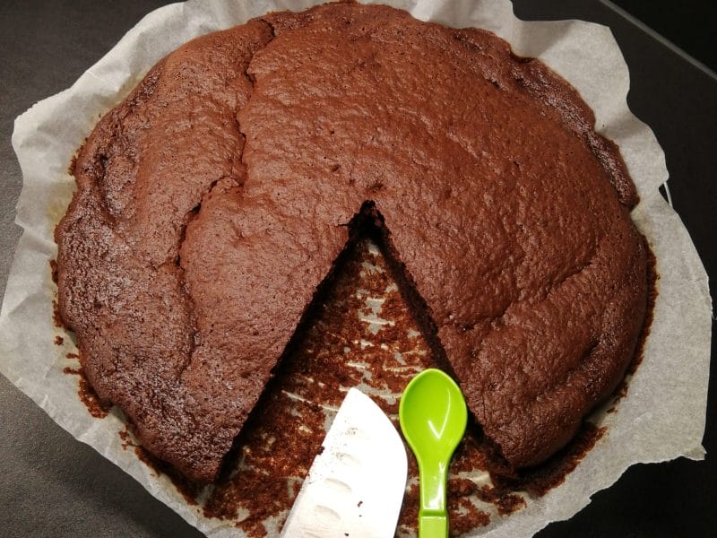 Cliquez pour zoomer ! Gâteau au chocolat et courgettes Thermomix par lagm