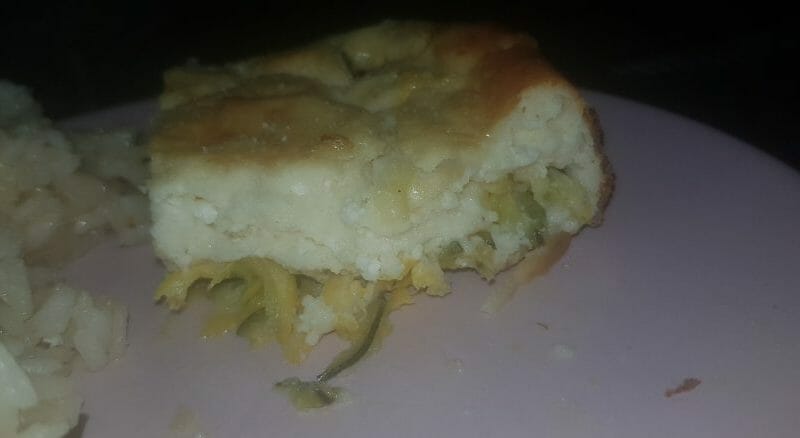 Cliquez pour zoomer ! Clafoutis courgettes et feta Thermomix par Metalso