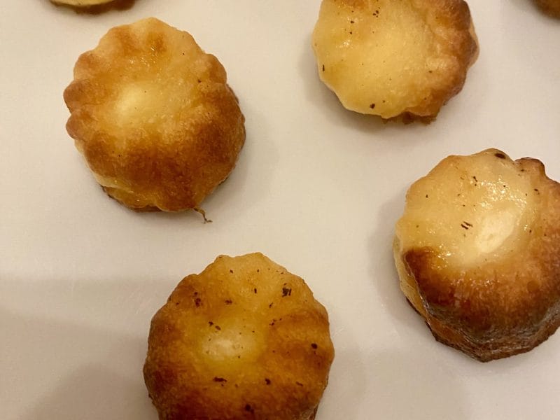 Cliquez pour zoomer ! Mini cannelés chèvre miel Thermomix par dambre