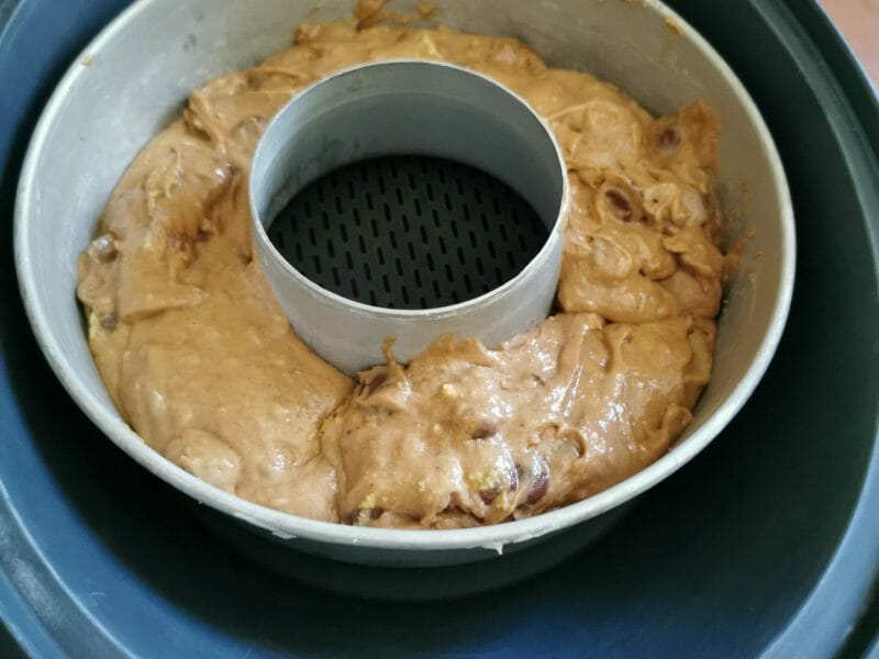 Cliquez pour zoomer ! Cake banane et pépites de chocolat Thermomix par Anne84