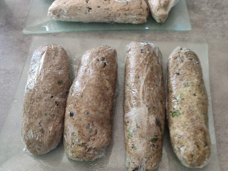 Cliquez pour zoomer ! Saucisson de thon sauce aux capres Thermomix par val3rie