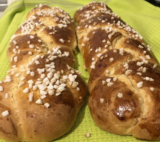 Cliquez pour zoomer ! Brioche tressée à la mie filante Thermomix par KhanssaH