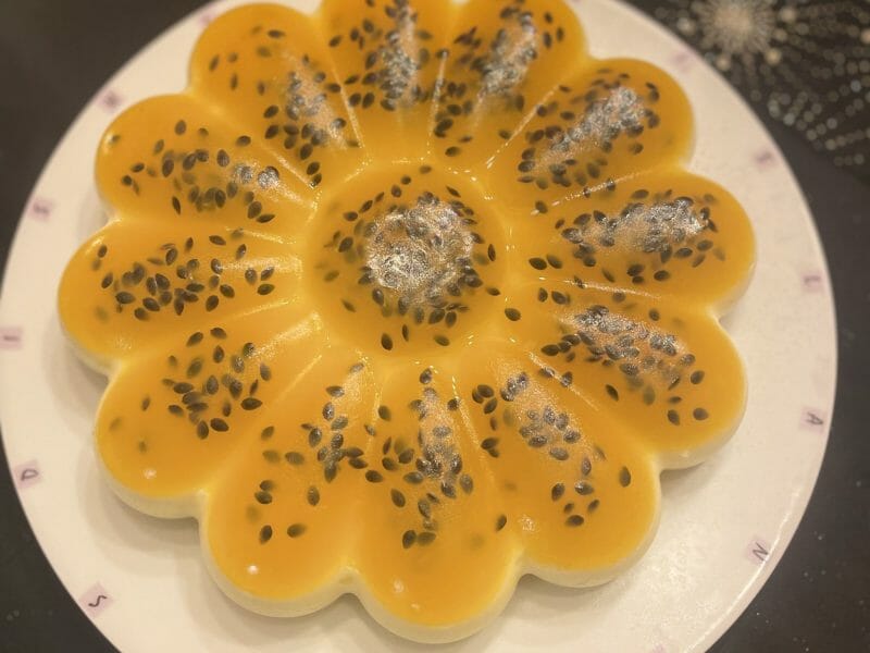 Cliquez pour zoomer ! Bavarois aux fruits de la passion Thermomix par fenutif