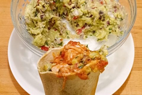 Cliquez pour zoomer ! Quesadillas poulet guacamole Thermomix par jolo1201