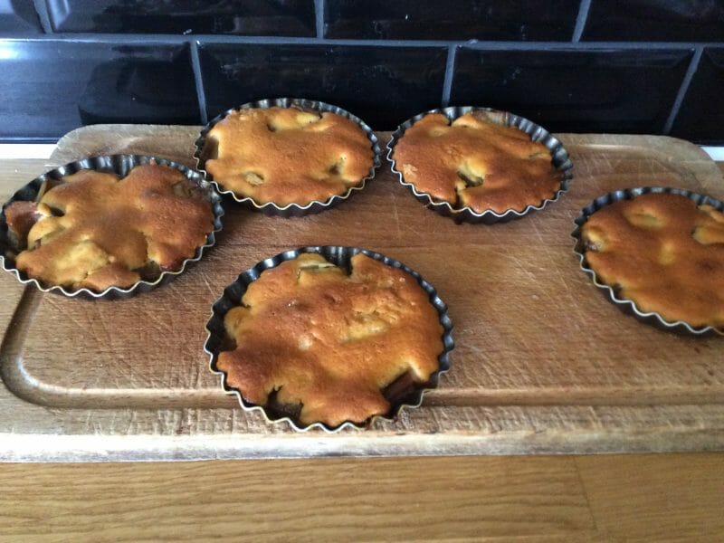 Cliquez pour zoomer ! Cobbler à la rhubarbe Thermomix par Guilimout